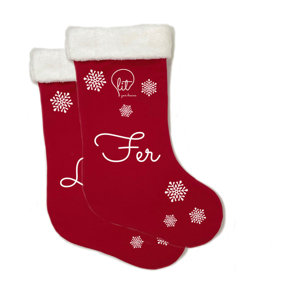 2 Botas Santa Claus ¡Personalizadas!