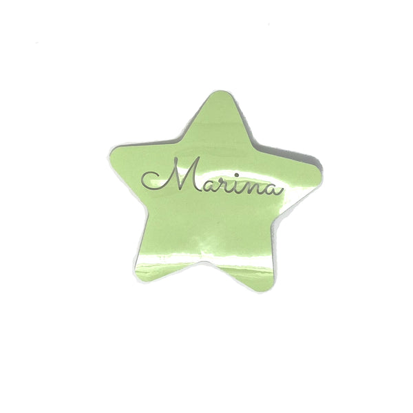 Estrella personalizada glow in the dark Accesorios lityourdreams 